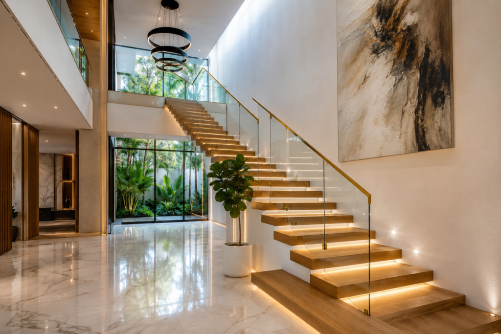 Modern Staircase Design Ideas for Stylish Homes