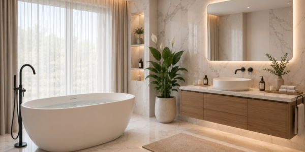 Spa-Like Bathroom Design Ideas