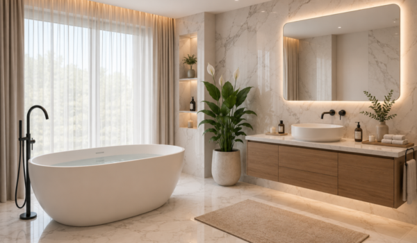 Spa-Like Bathroom Design Ideas