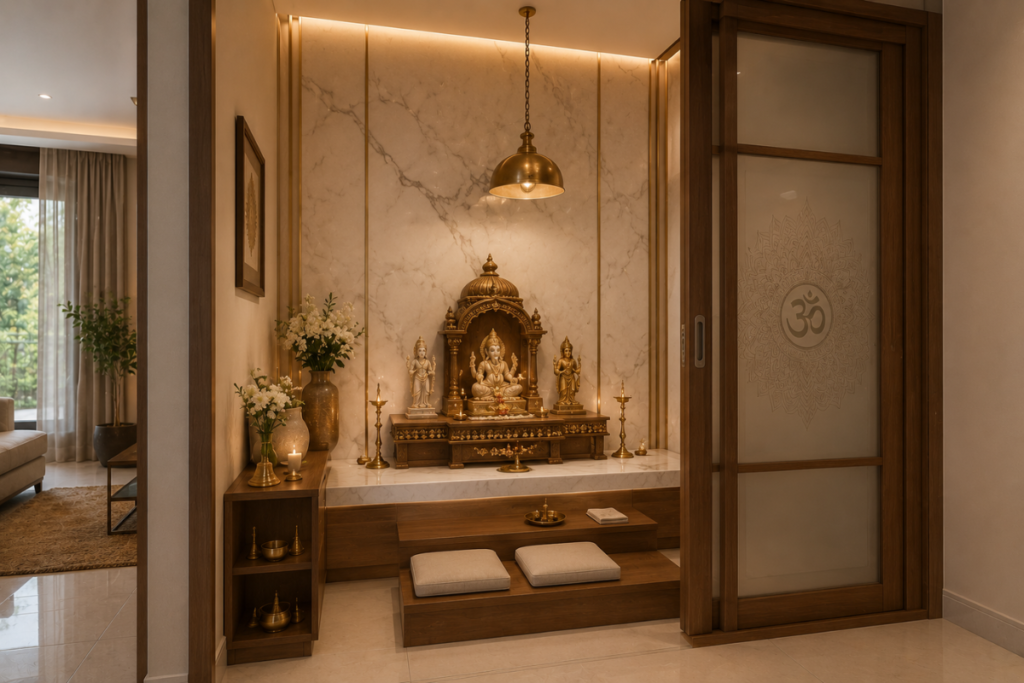Compact Pooja Room Ideas for Apartments