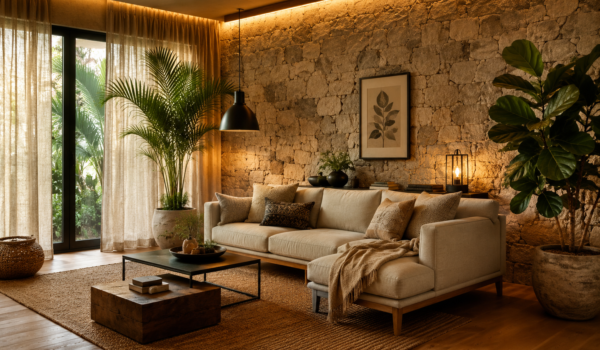 rustic modern interior design