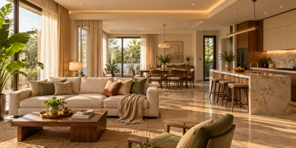 Open layout design ideas for spacious modern home interiors
