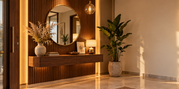 Modern apartment entrance design ideas for a grand welcome