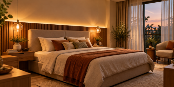 Cozy bedroom lighting ideas for modern bedroom interiors