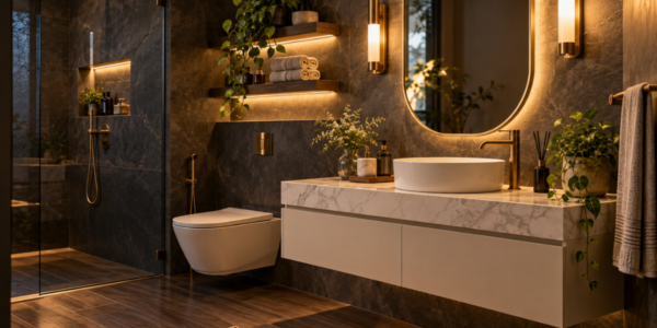 Stylish bathroom tile and vanity design ideas for modern homes